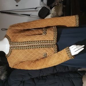 Luxury Haute Hippie Leather Jacket